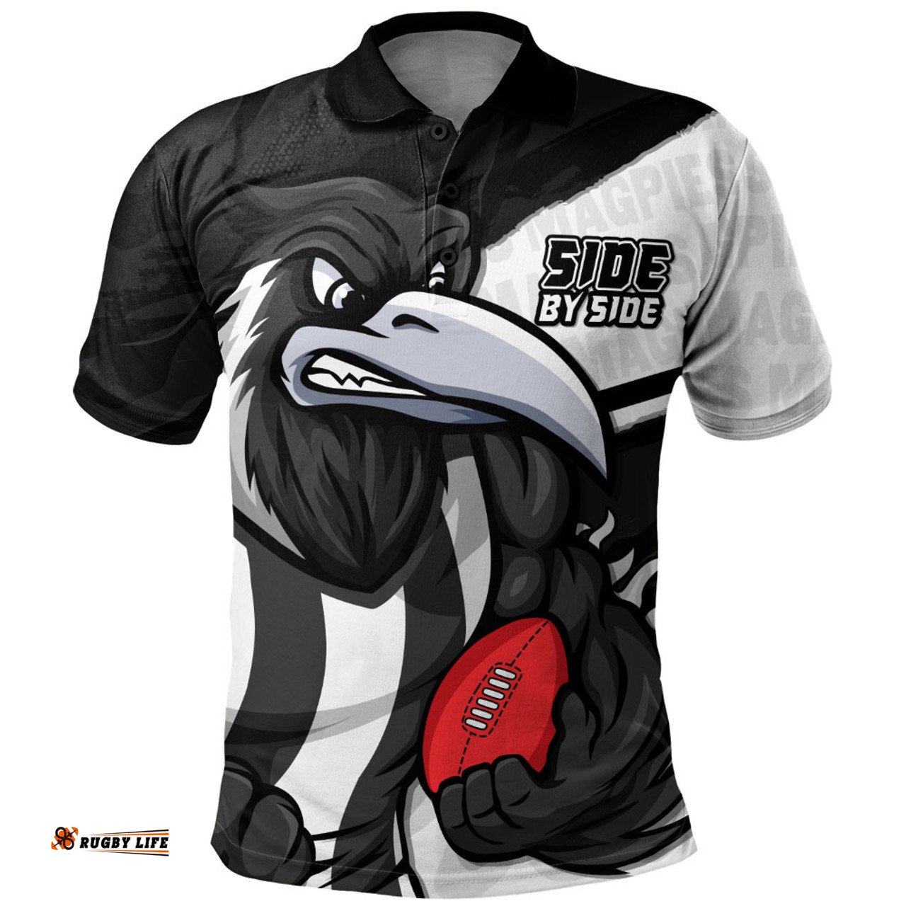 Amazing Aussie Collingwood Defend The Pride Polo Shirt