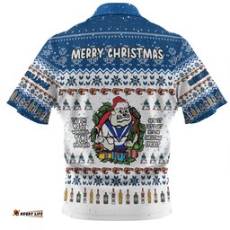 Amazing Aussie Canterbury Bankstown Bulldogs Christmas Custom Chrissie Spirit Polo Shirt