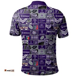 Amazing Aussie Fremantle Legacy Of The Pride Comic Style Polo Shirt