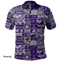 Amazing Aussie Fremantle Legacy Of The Pride Comic Style Polo Shirt