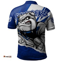 Amazing Aussie Canterbury Bankstown Bulldogs Chasing Victory 2025 Final Series Pride Polo Shirt