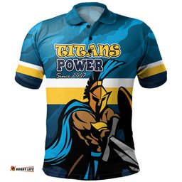 Amazing Aussie Gold Coast Titans Custom I Hate Being This Awesome But Gold Coast Titans Polo Shirt