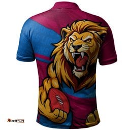 Amazing Aussie Brisbane Lions Defend The Pride Polo Shirt