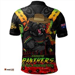 Amazing Aussie Penrith Panthers Ripped Legacy Of The Game The ANZAC Spirit Lives On Polo Shirt