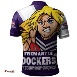 Amazing Aussie Fremantle Australian Football Finals Premiership Spirit Polo Shirt