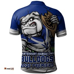 Amazing Aussie Canterbury Bankstown Bulldogs Unleash Power In The Ultimate Battle Polo Shirt