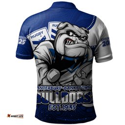 Amazing Aussie Canterbury Bankstown Bulldogs Battle For Glory Rugby Finals Edition Polo Shirt