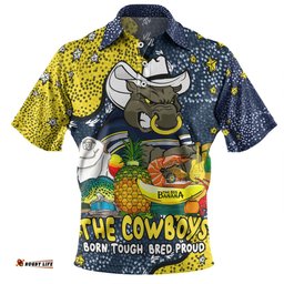 Amazing Aussie North Queensland Cowboys Custom Australian Big Things Polo Shirt