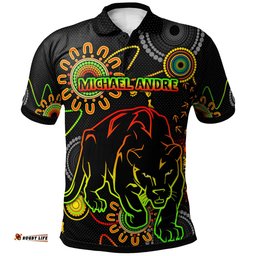 Amazing Aussie Penrith Panthers Custom Indigenous Australia Penrith City Polo Shirt