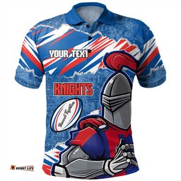 Amazing Aussie Newcastle Knights Sport Theme Song Polo Shirt