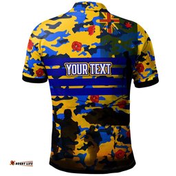 Amazing Aussie Parramatta Eels Anzac Custom Parramatta Eels Jersey Poppies Anzac Polo Shirt