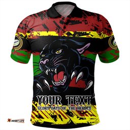 Amazing Aussie Penrith Panthers Theme Song Inspired Polo Shirt