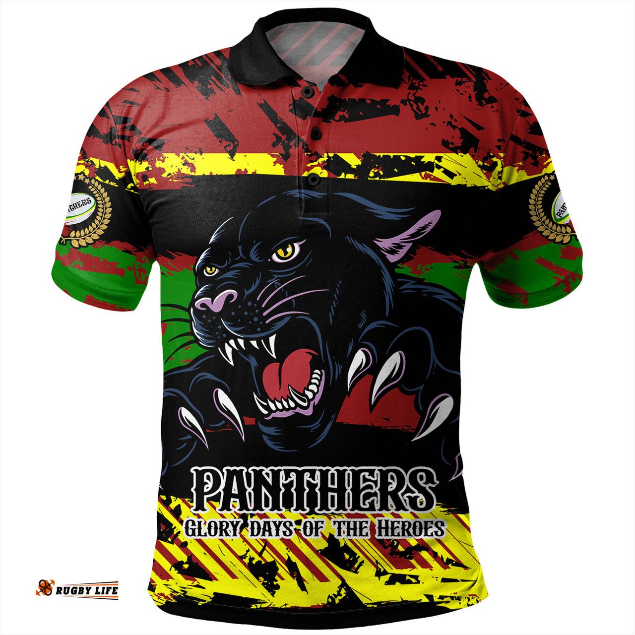 Amazing Aussie Penrith Panthers Theme Song Inspired Polo Shirt
