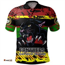 Amazing Aussie Penrith Panthers Theme Song Inspired Polo Shirt
