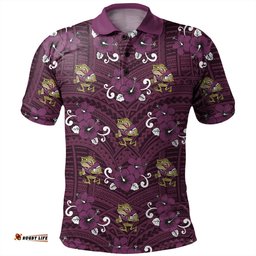 Amazing Aussie Cane Toads Custom QLD With Maori Patterns Polo Shirt