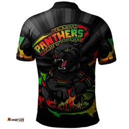 Amazing Aussie Penrith Panthers Premiership Series Sports Gear Polo Shirt