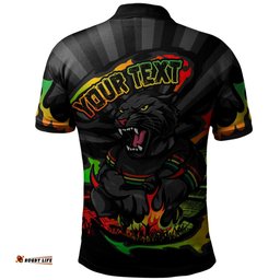 Amazing Aussie Penrith Panthers Premiership Series Sports Gear Polo Shirt