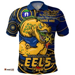 Amazing Aussie Parramatta Eels Spirit Of NAIDOC Series Polo Shirt
