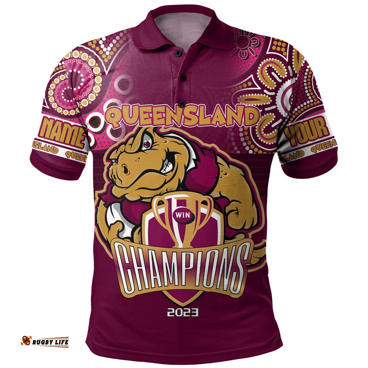 Amazing Aussie Cane Toads Sport Custom Talent Win Games But Teamwork And Intelligence Win Championships With Aboriginal Style Polo Shirt