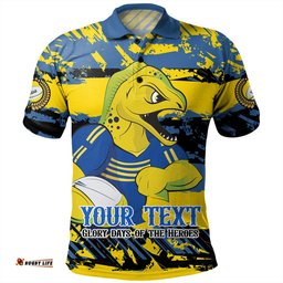 Amazing Aussie Parramatta Eels Sport Theme Song Inspired Polo Shirt