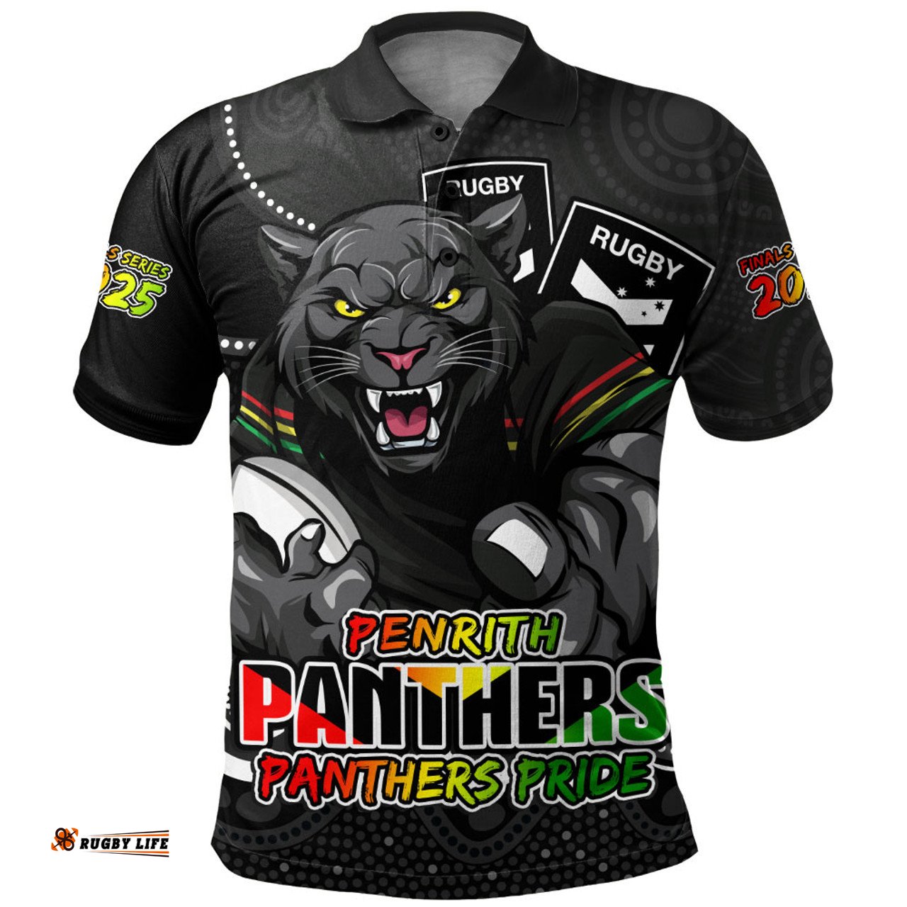 Amazing Aussie Penrith Panthers Battle For Glory Rugby Finals Edition Polo Shirt