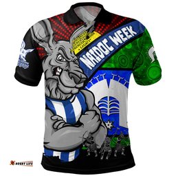 Amazing Aussie North Melbourne NAIDOC Week Pride Edition Polo Shirt