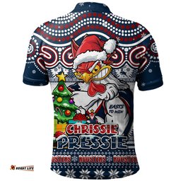 Amazing Aussie Sydney Roosters Aussie Ugly Christmas For Die Hard Fan Supporters Polo Shirt