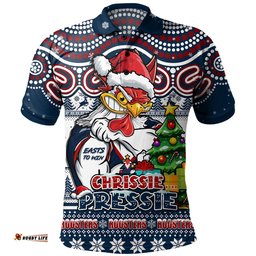 Amazing Aussie Sydney Roosters Aussie Ugly Christmas For Die Hard Fan Supporters Polo Shirt