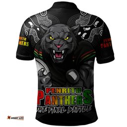 Amazing Aussie Penrith Panthers Final Clash Battle Edition Polo Shirt