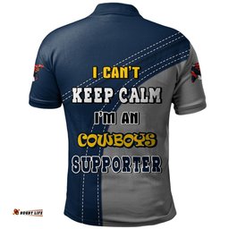Amazing Aussie North Queensland Cowboys Custom Team Of Us Die Hard Fan Supporters Polo Shirt