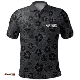 Amazing Aussie Penrith Panthers Scream With Tropical Patterns Polo Shirt