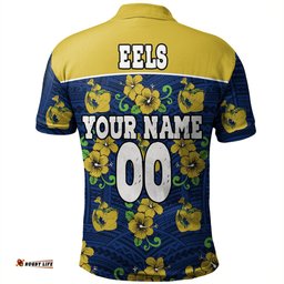 Amazing Aussie Parramatta Eels Custom Parramatta Eels With Maori Patterns Polo Shirt