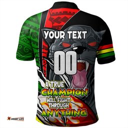 Amazing Aussie Penrith Panthers Grand Final A True Champion Will Fight Through Anything With Polynesian Patterns Polo Shirt