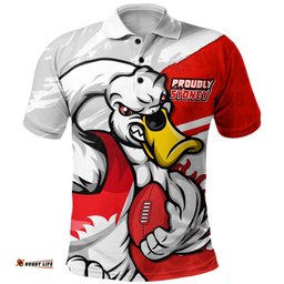 Amazing Aussie Sydney Swans Defend The Pride Polo Shirt