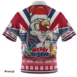 Amazing Aussie Sydney Roosters Christmas Custom Easts Rooster Santa Aussie Big Things Polo Shirt