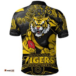 Amazing Aussie Richmond Blazing Spirit Of Victory Polo Shirt
