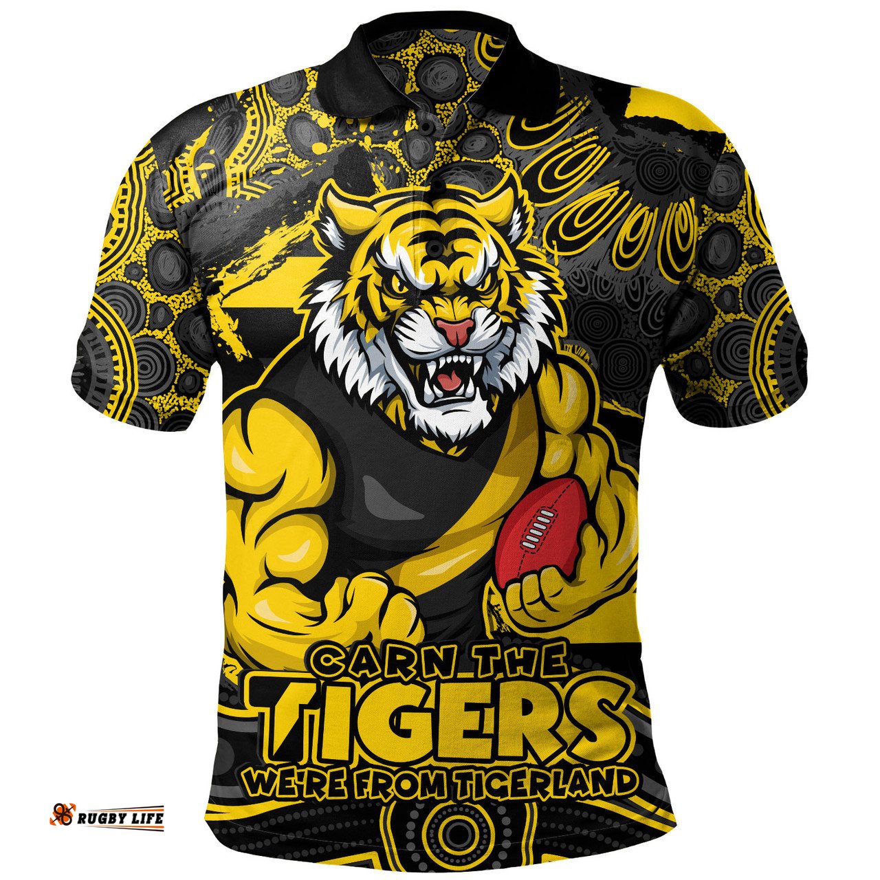 Amazing Aussie Richmond Blazing Spirit Of Victory Polo Shirt