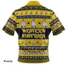 Amazing Aussie Western Australia Big Things Christmas Custom Giant Ram Polo Shirt