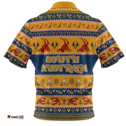 Amazing Aussie South Australia Big Things Christmas Custom The Big Lobster Polo Shirt