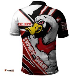 Amazing Aussie Sydney Swans Battlefield Glory Gear Polo Shirt