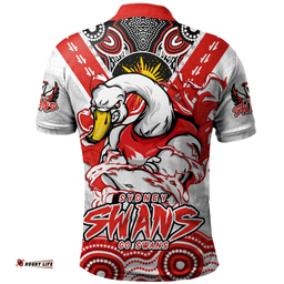 Amazing Aussie Sydney Swans Ripped Legacy of the Game Polo Shirt