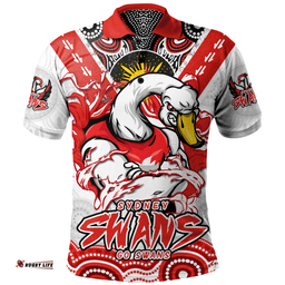 Amazing Aussie Sydney Swans Ripped Legacy of the Game Polo Shirt