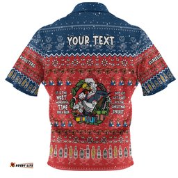 Amazing Aussie Sydney Roosters Christmas Custom Chrissie Spirit Polo Shirt