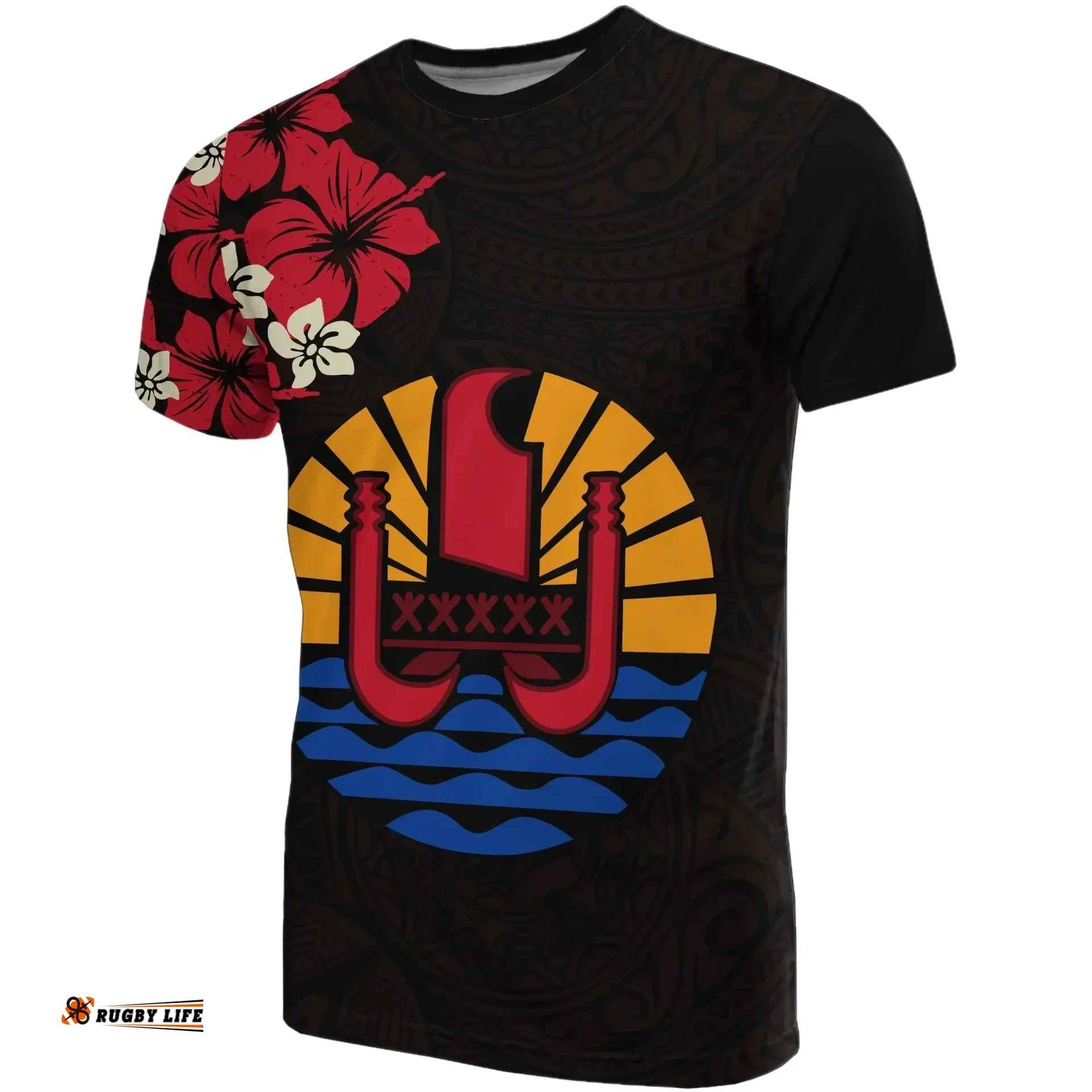 Tahiti Hibiscus Special T-Shirts