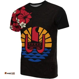Tahiti Hibiscus Special T-Shirts