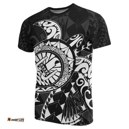 Tahiti T-Shirt White Turtle Style