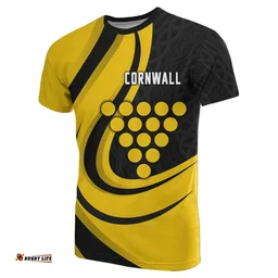 Rugbylife T-Shirt - Cornwall Rugby T Shirts Simple Version TH6