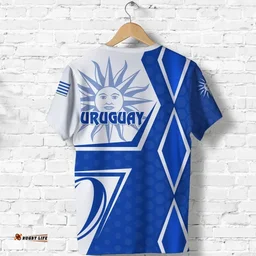 (Custom Personalised) Uruguay T Shirt Unique Vibes