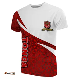 Mate Ma'a Tonga Rugby T-Shirt Polynesian Native Tapa TH4