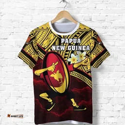 Papua New Guinea Rugby T Shirt Style Dab Trend